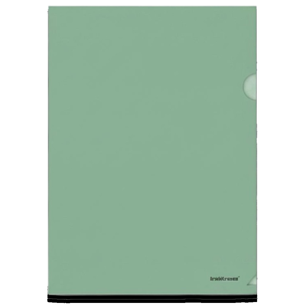 A4 Fizzy Clear L-Shape Folder - Pack of 12 #50150