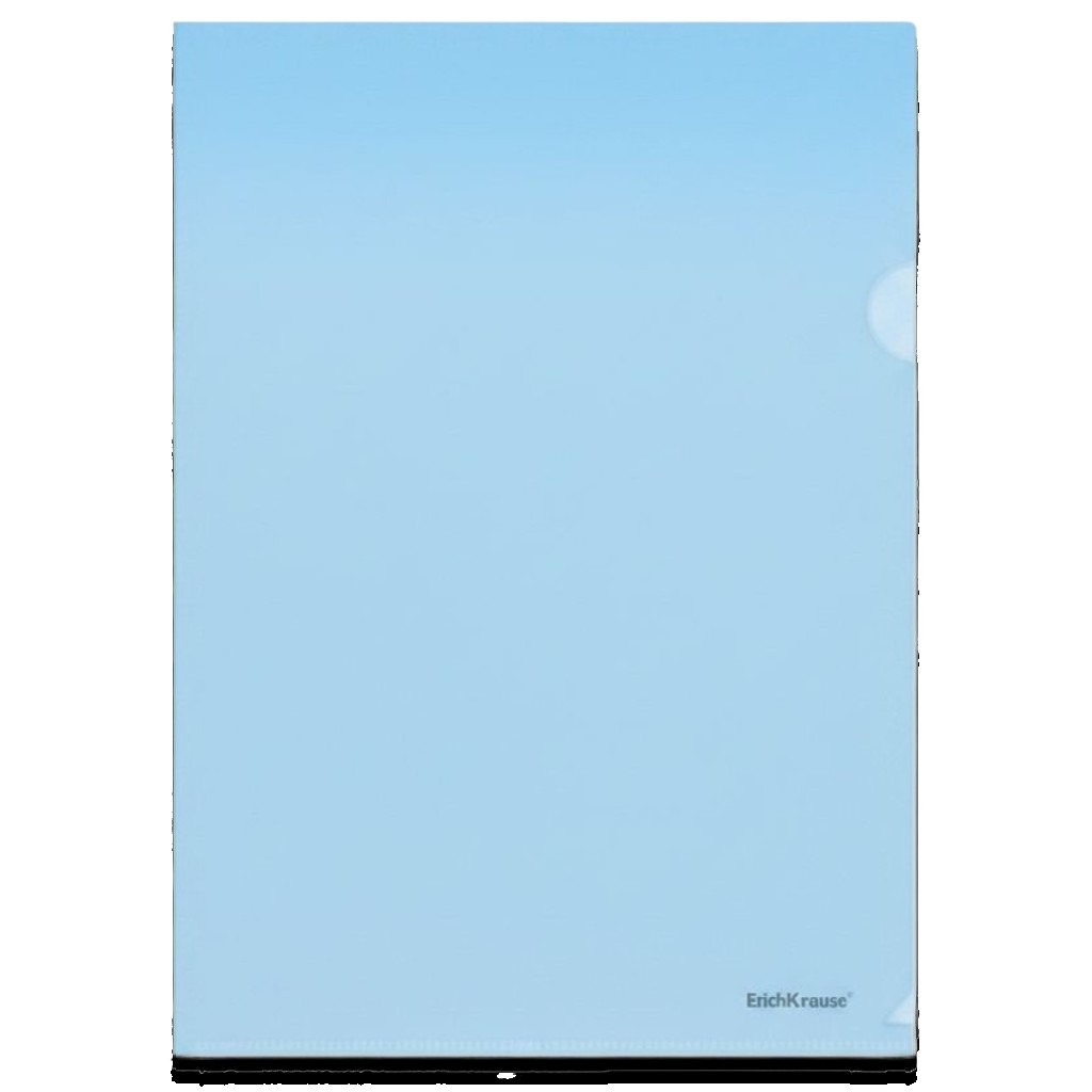 A4 Glossy Clear L-Shape File -Pack Of 12 #50152