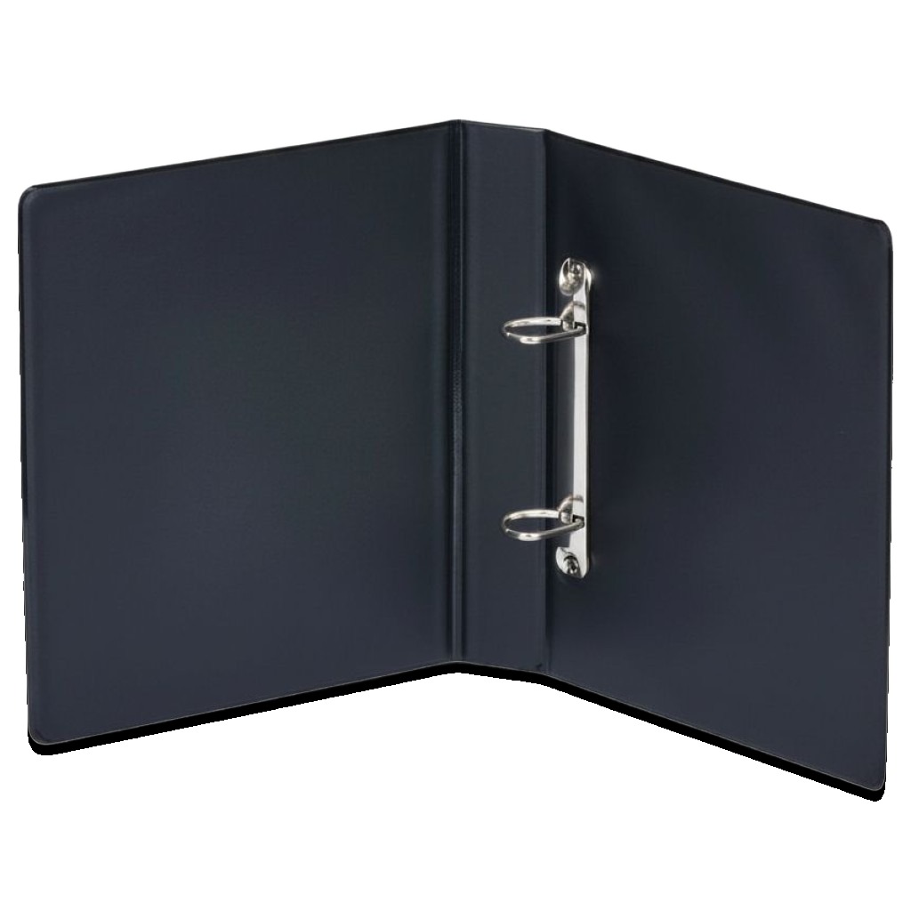 Black 2-Ring 75 mm Binder #53741