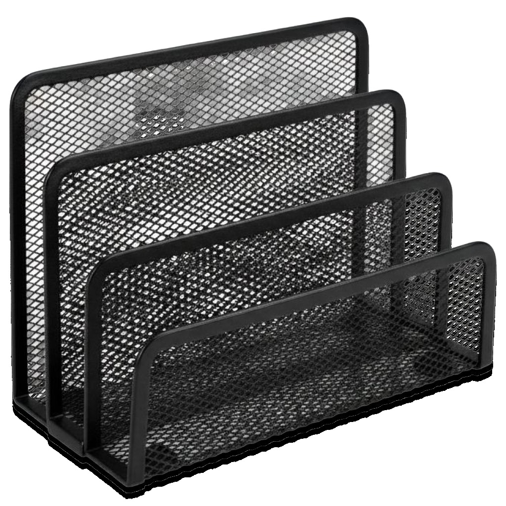Black Mesh Letter Holder #9618