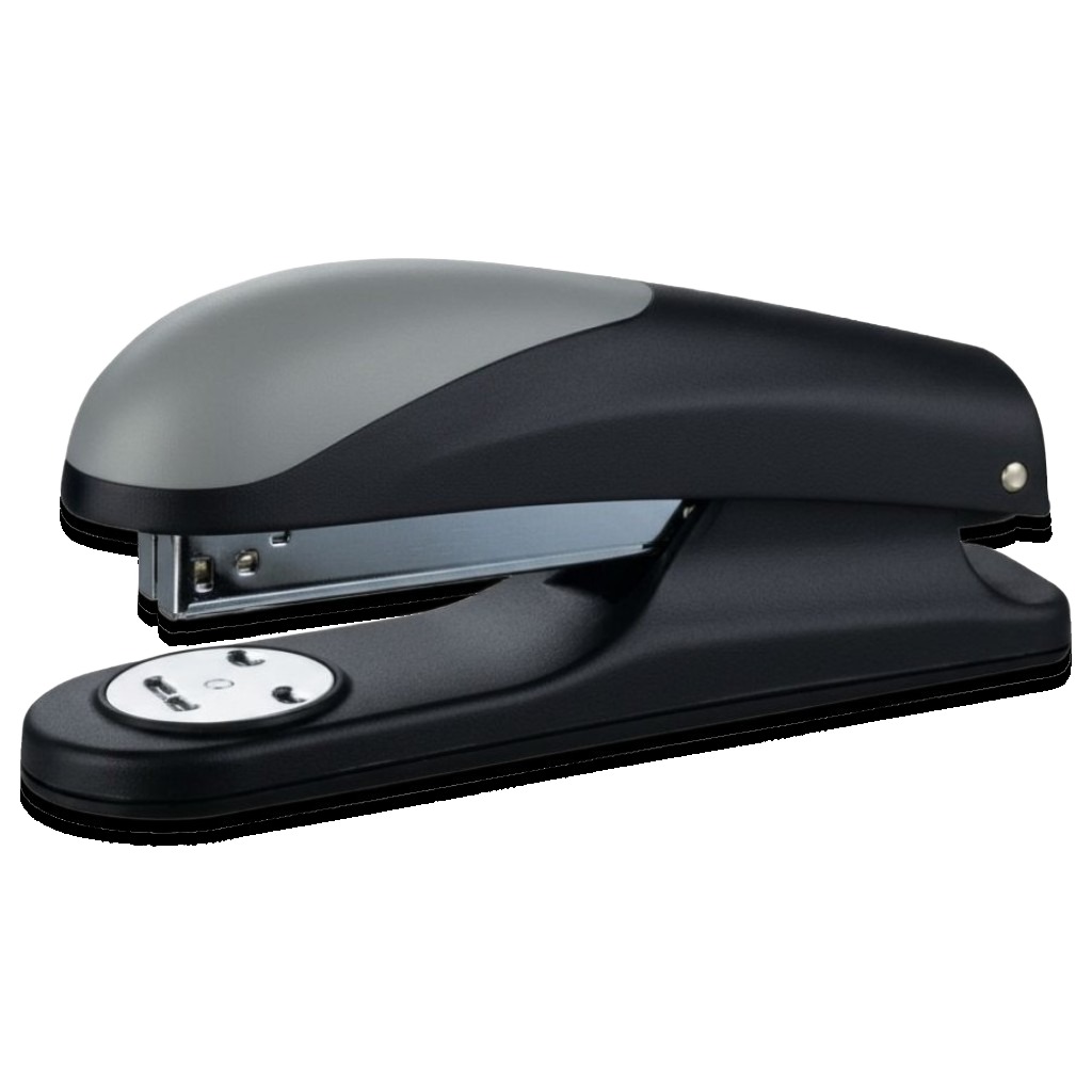 Black Nova 24/6 Half Strip Desk Stapler #5612