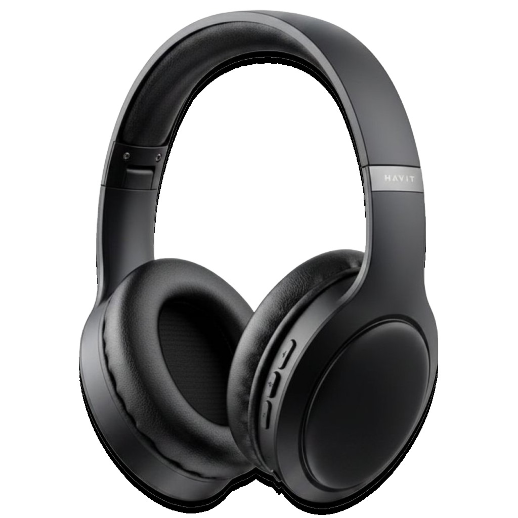 Black Wireless Foldable Headphone #H633BT
