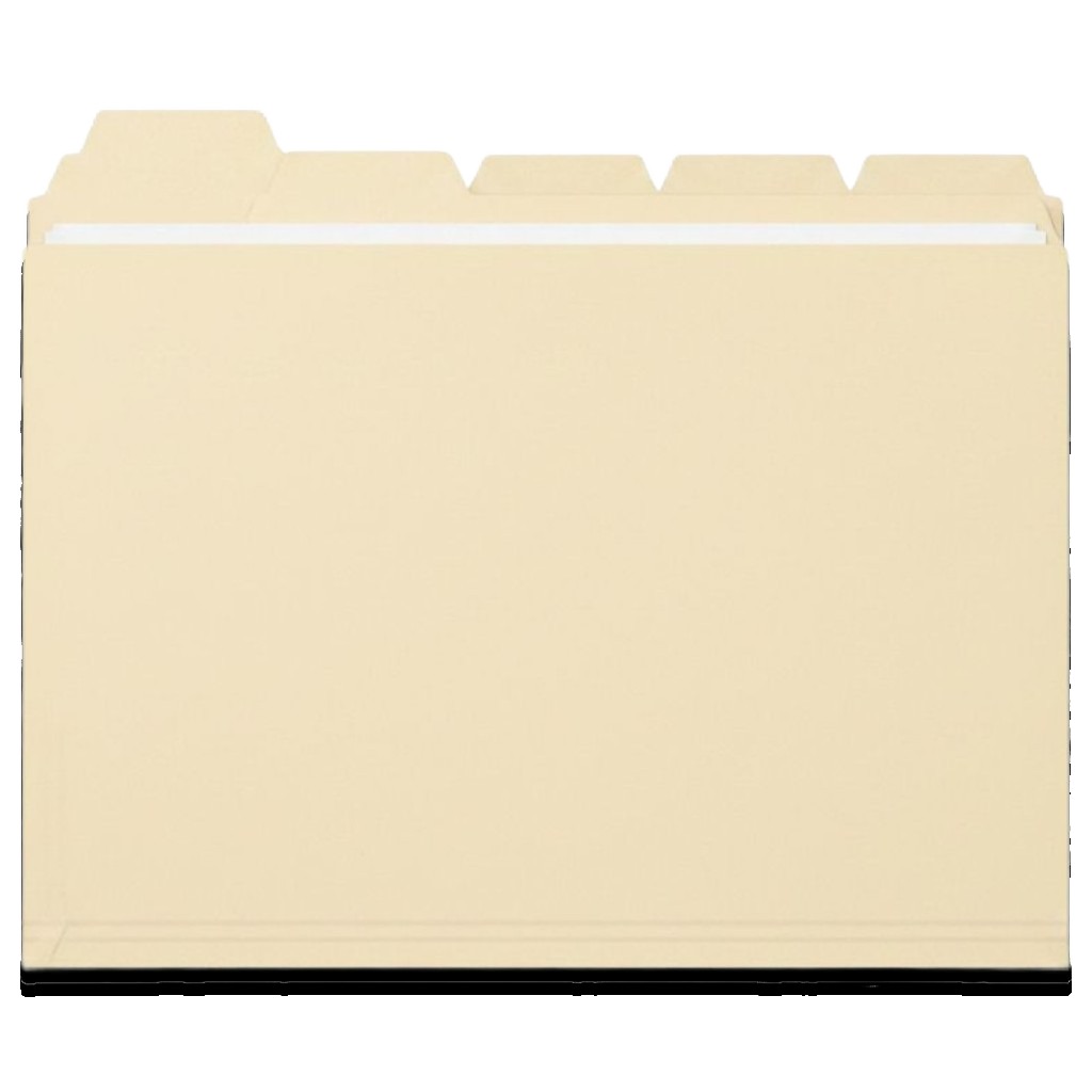 F/C 1/5 Cuts File Folder - Pack of 100  #180025-1