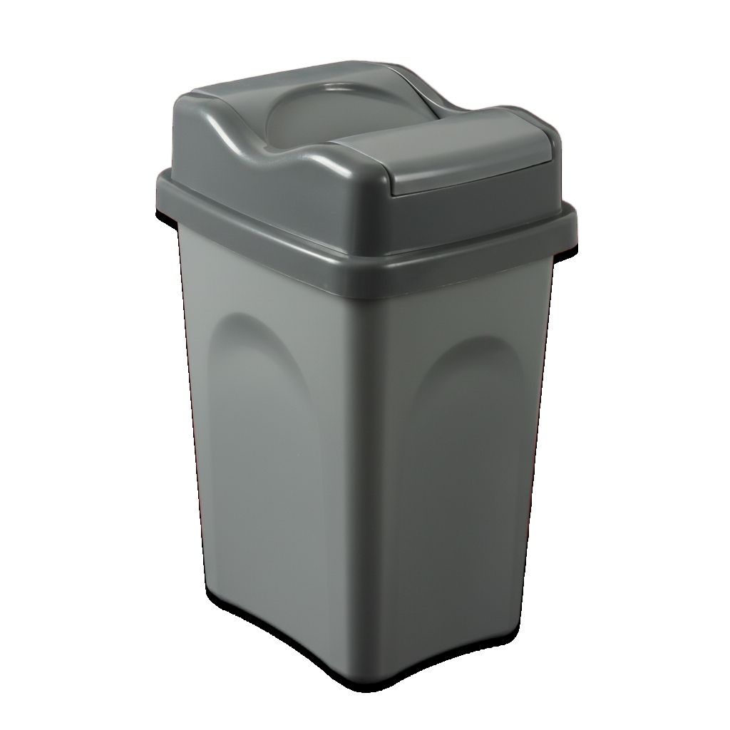 Swing Lid Trash Bin