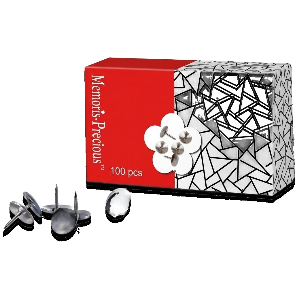 Metal Thumb Tacks - Pack of 100 #Mf0510