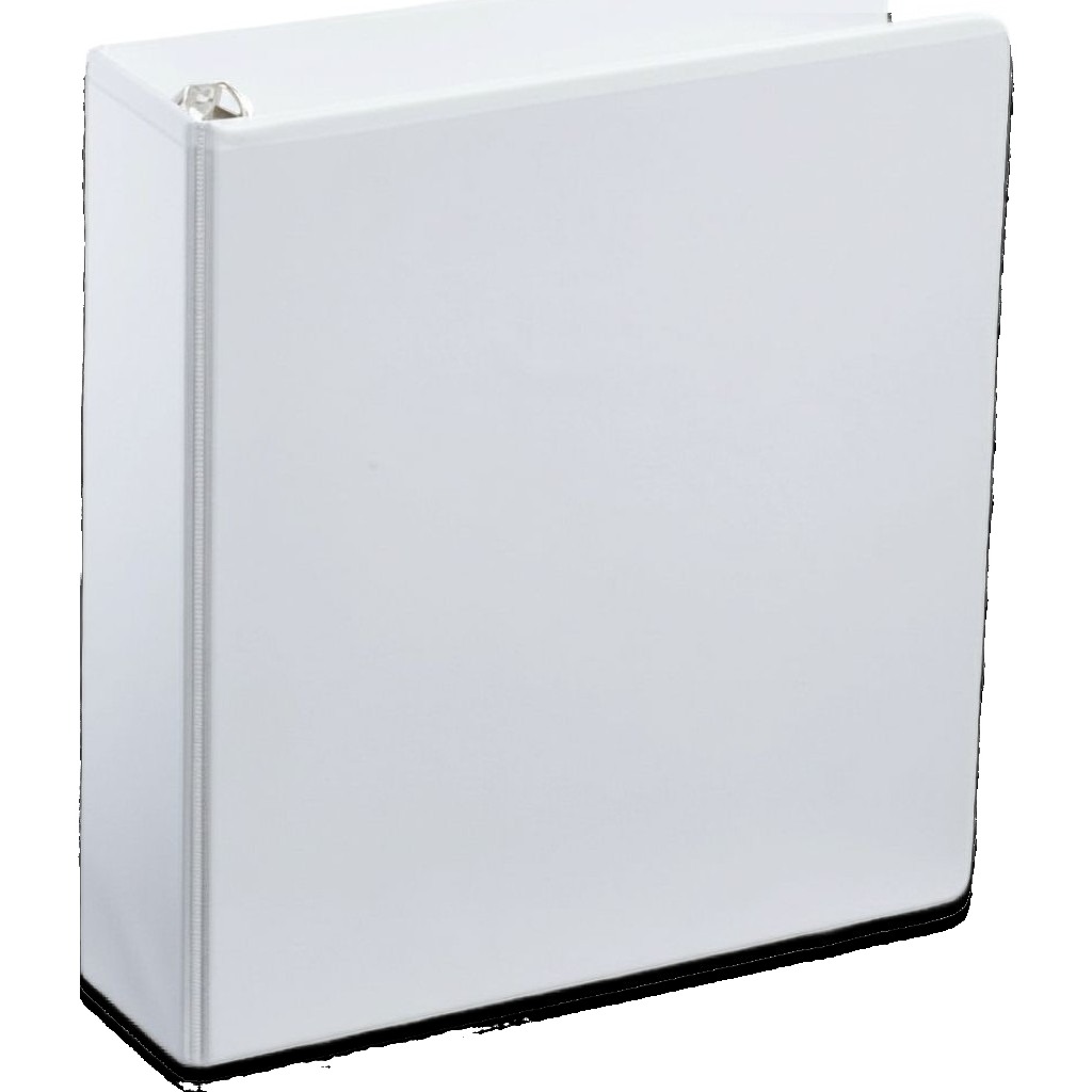 White 2-Ring 52 mm Binder #1015-85