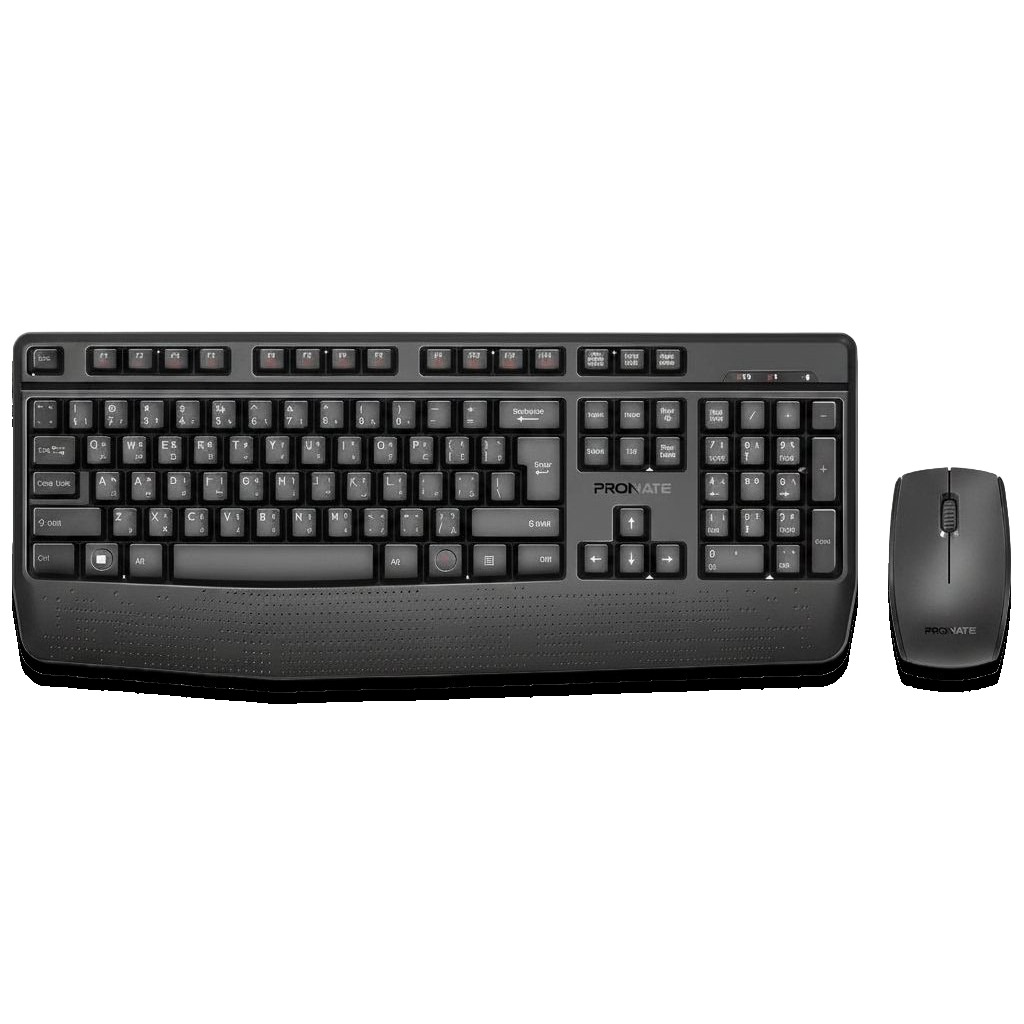 Wireless Ergonomic Keyboard And Mouse  #PROCOMBO-14