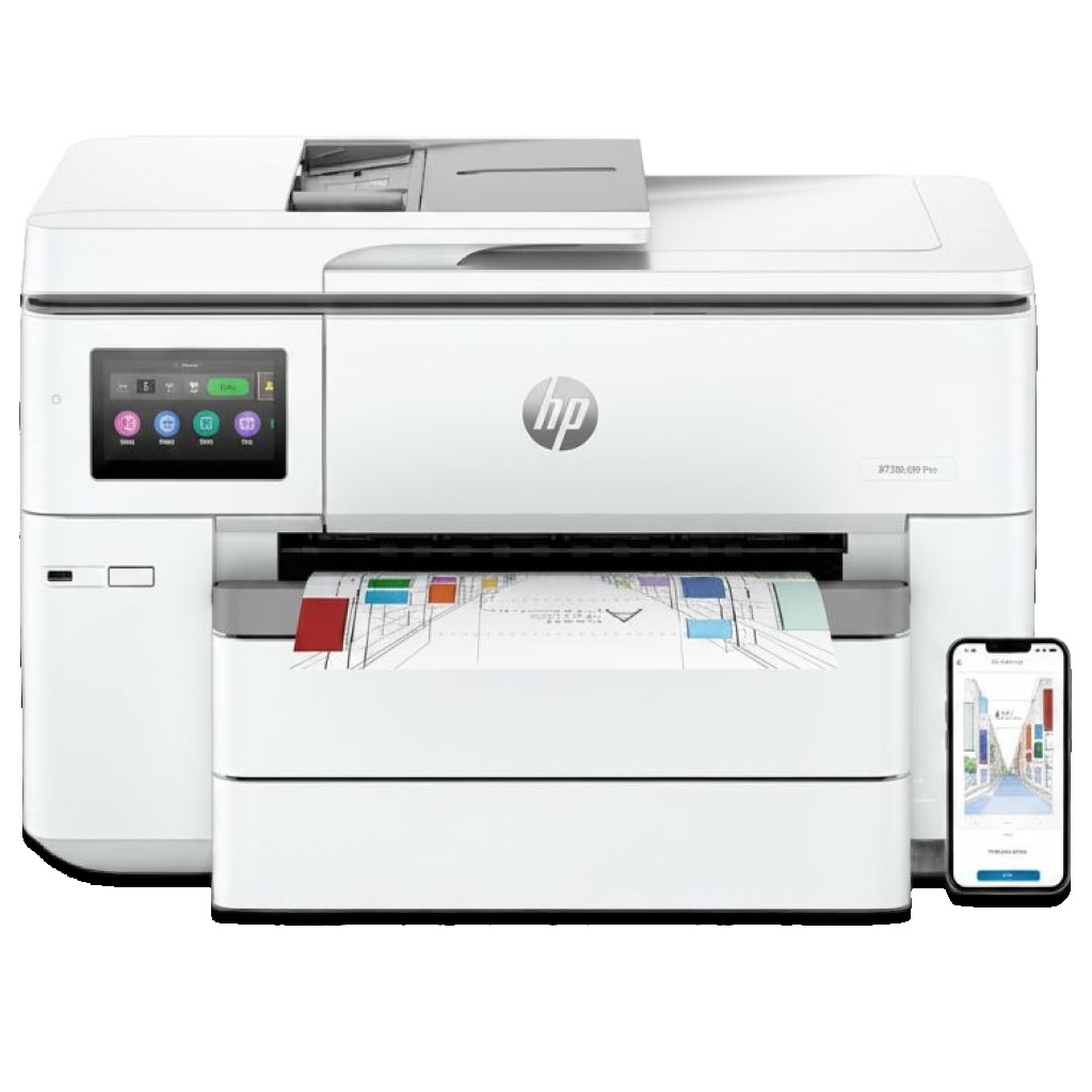 Wireless Officejet Colored 3 in 1 Printer # Pro9730-537P5C