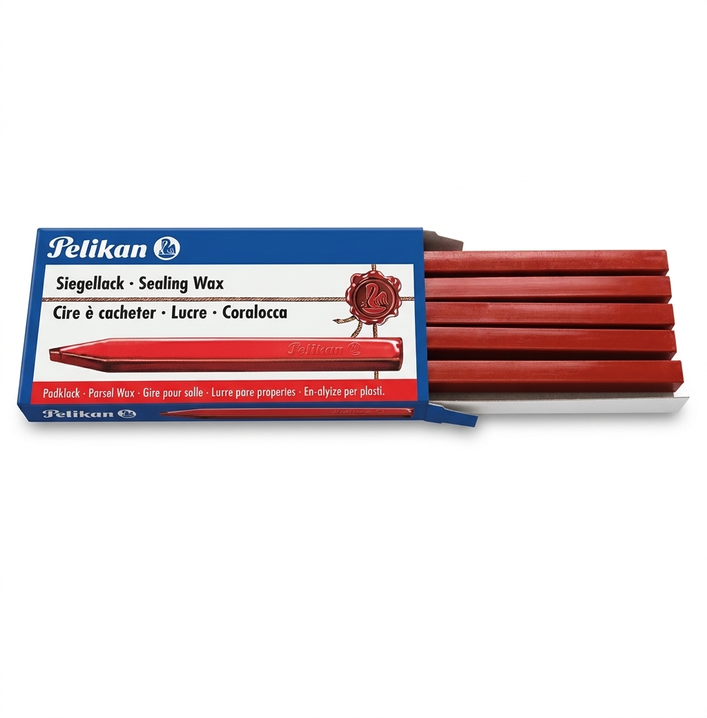 Red Sealing Wax Sticks - Pack of 10 #361287/361220