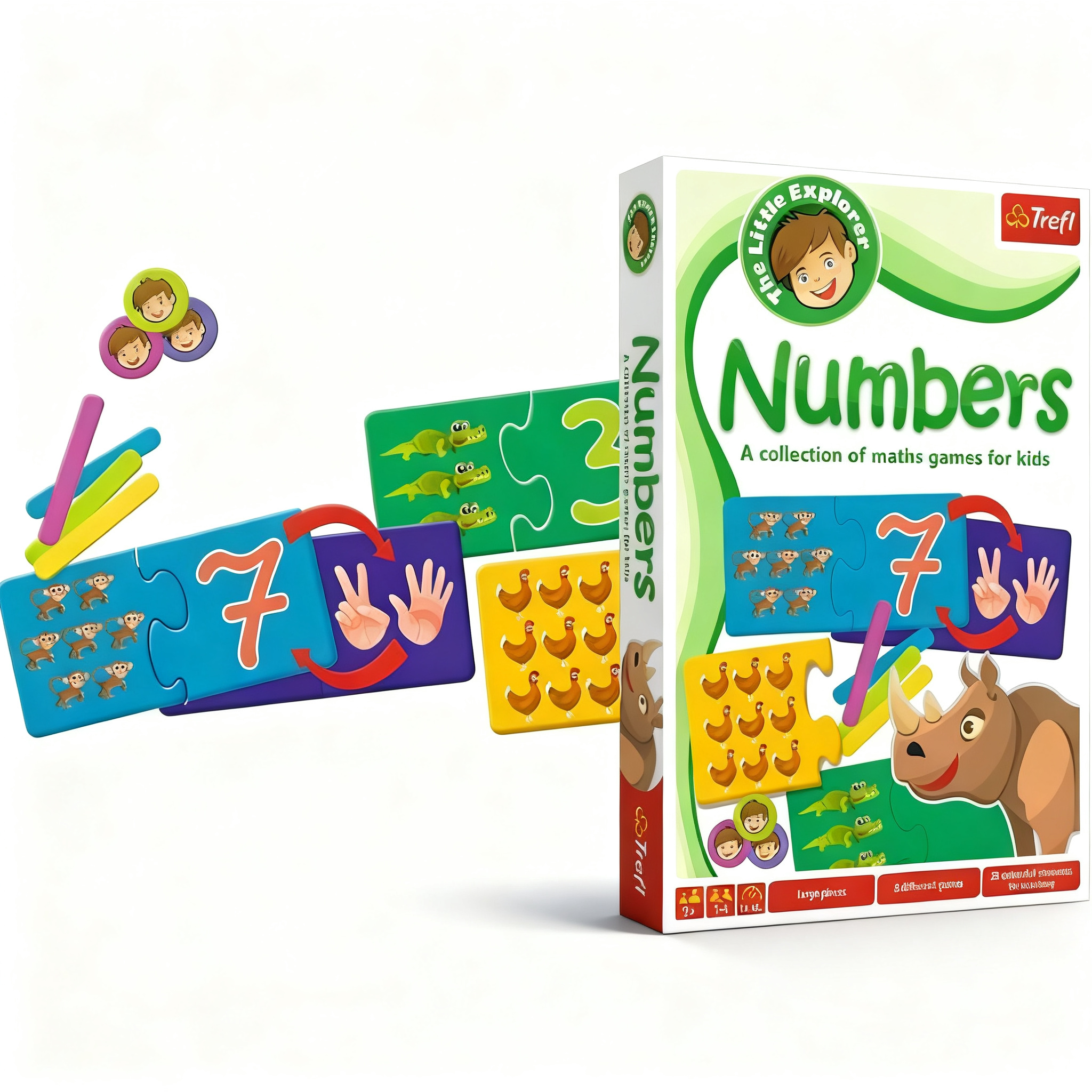 "Numbers" Math Learning Game #1331