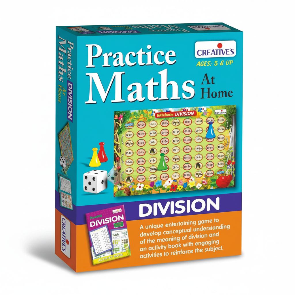 "Practice Maths at Home" Division Learning Game
