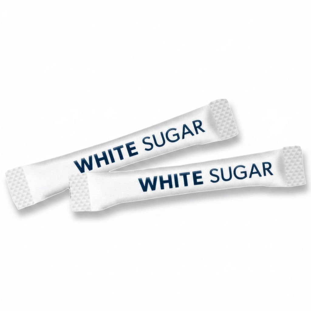 White Sugar Stick Sachets - Pack of 10