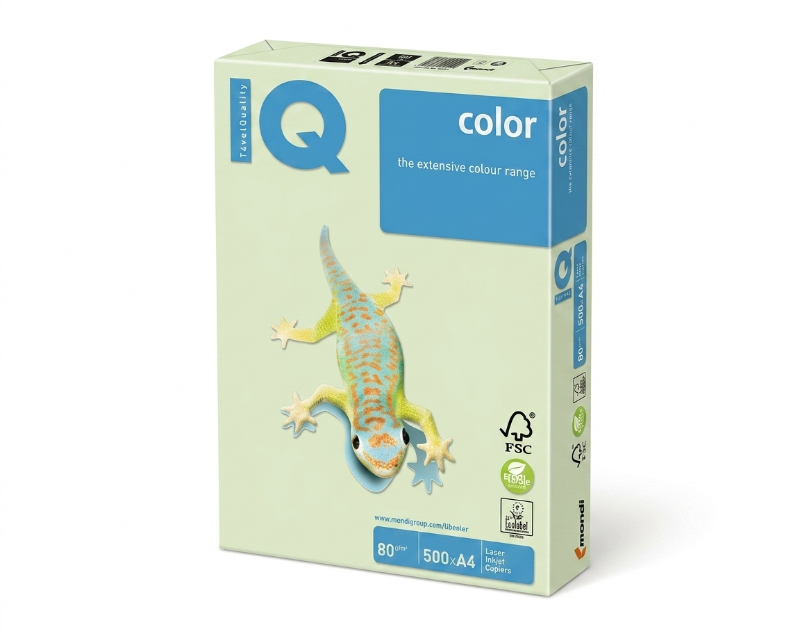 A4 80G Pale Green Paper - Pack of 500Sh #Gn27
