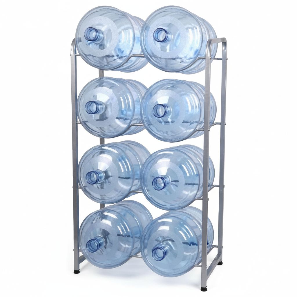 Water Bottle Dispenser Rack