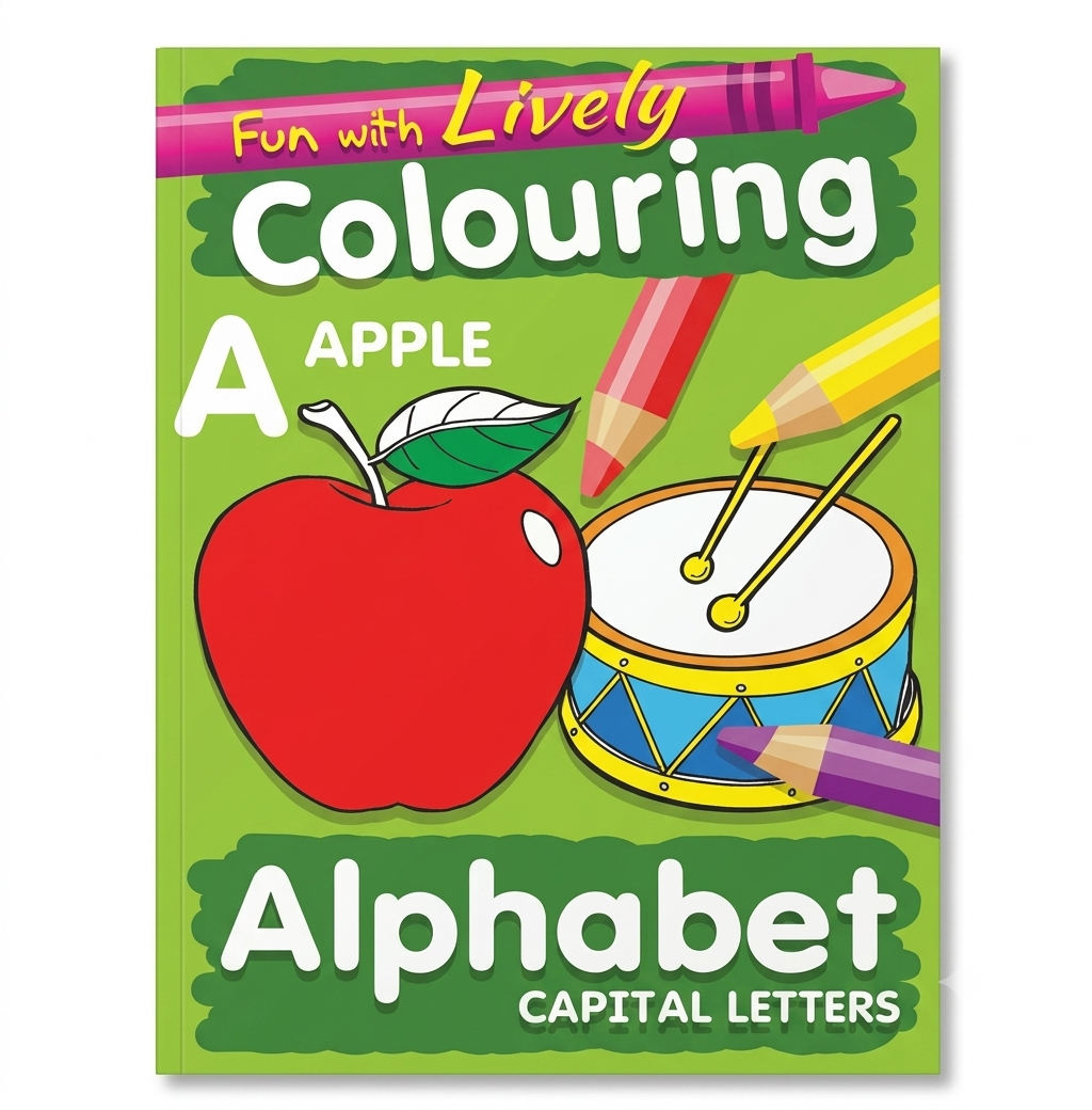 Uppercase Alphabet Activity Book