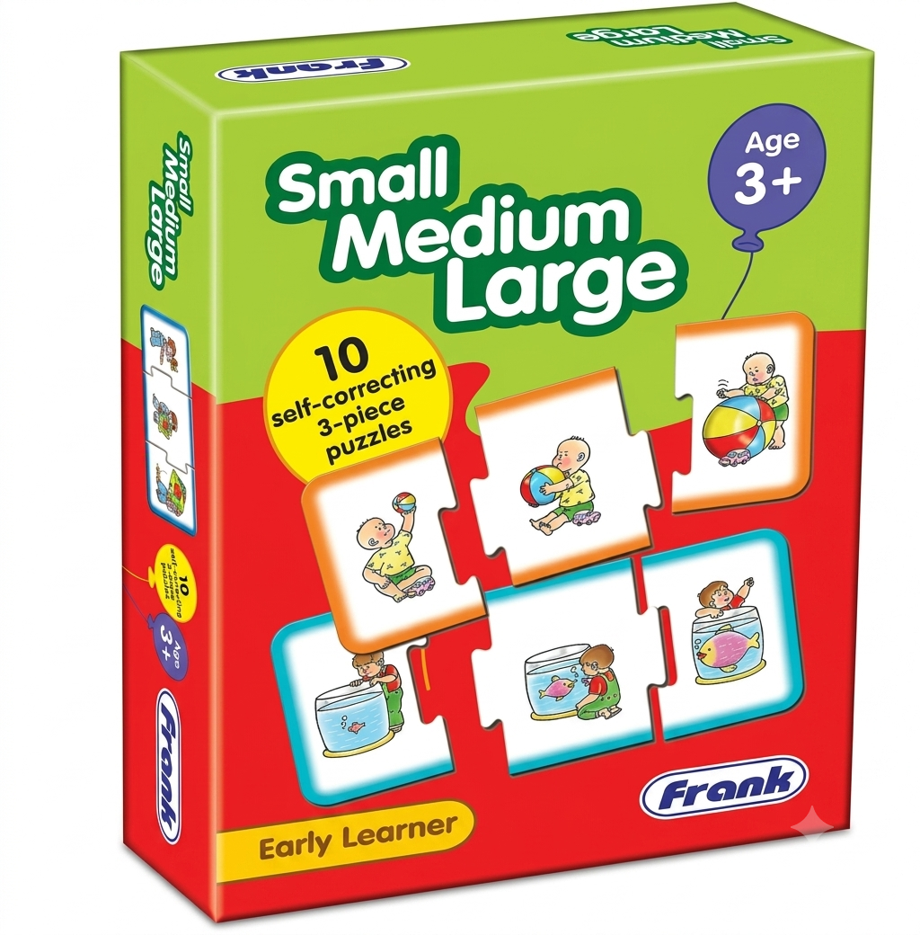 "Small, Medium, Large" Learning Game #10156
