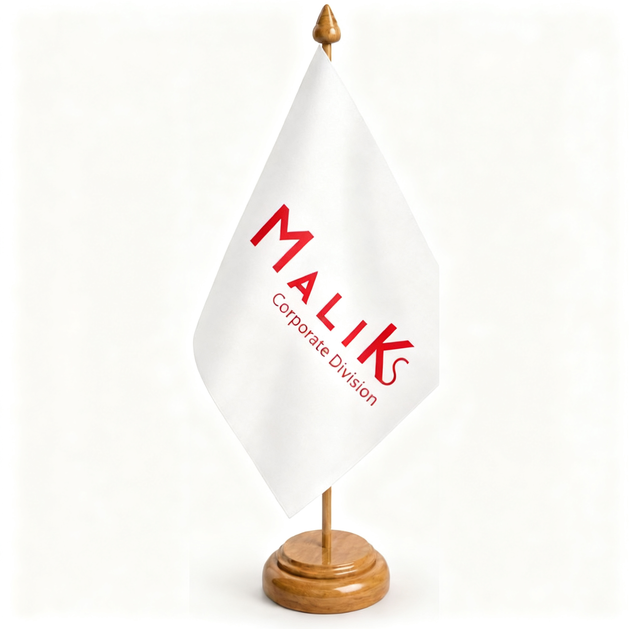 Flag A5 Wooden Base