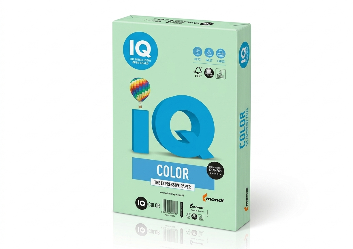 A4 80G Pale Medium Green Paper - Pack of 500Sh #Mg28