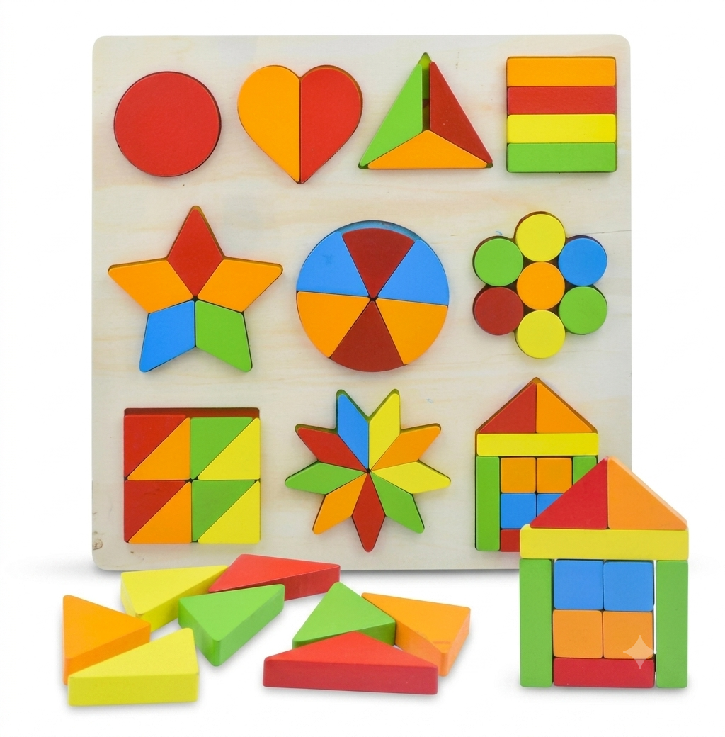 Wooden Shapes Puzzle #82270