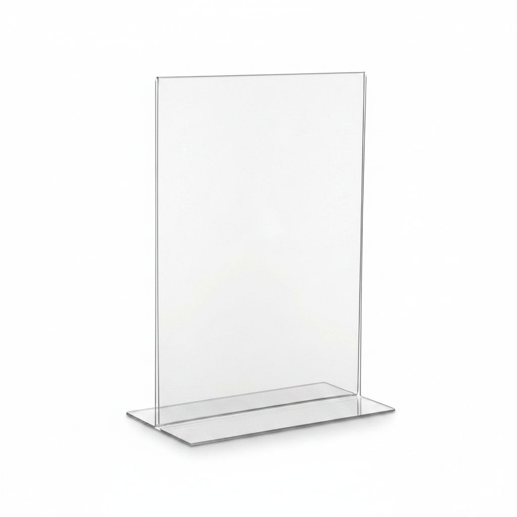T Shape Portrait Plexi Stand