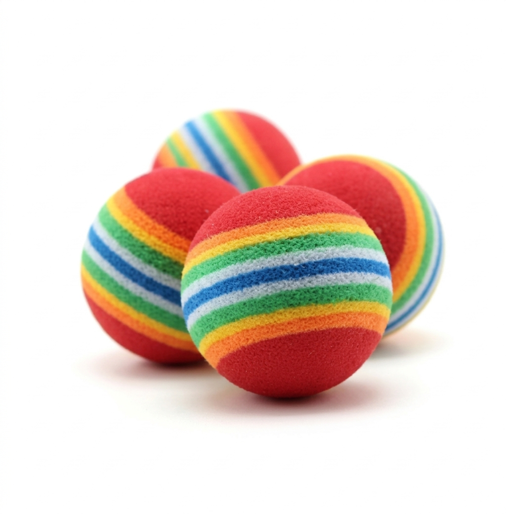 Rainbow Mini Foam Ball #Cp052603