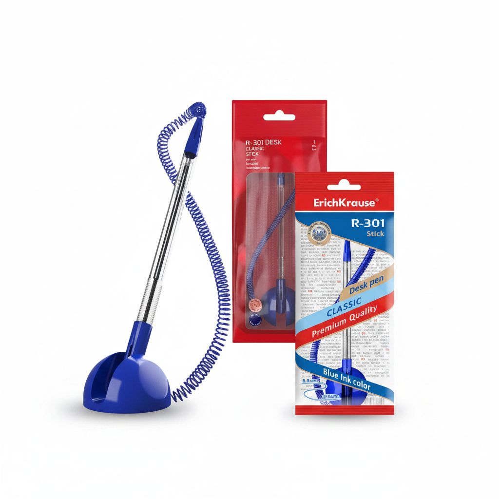 Blue 0.5 mm Classic Desk Pen #R-301