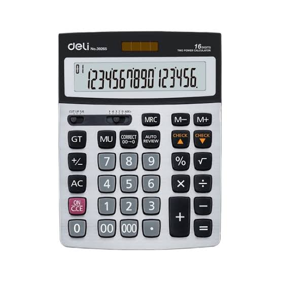 16 Digits Desktop Calculator With 2 Power #39265