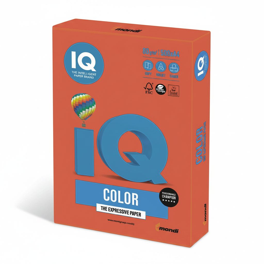 A4 80G Intensive Brick Red Paper - Pack of 500Sh #Zr09