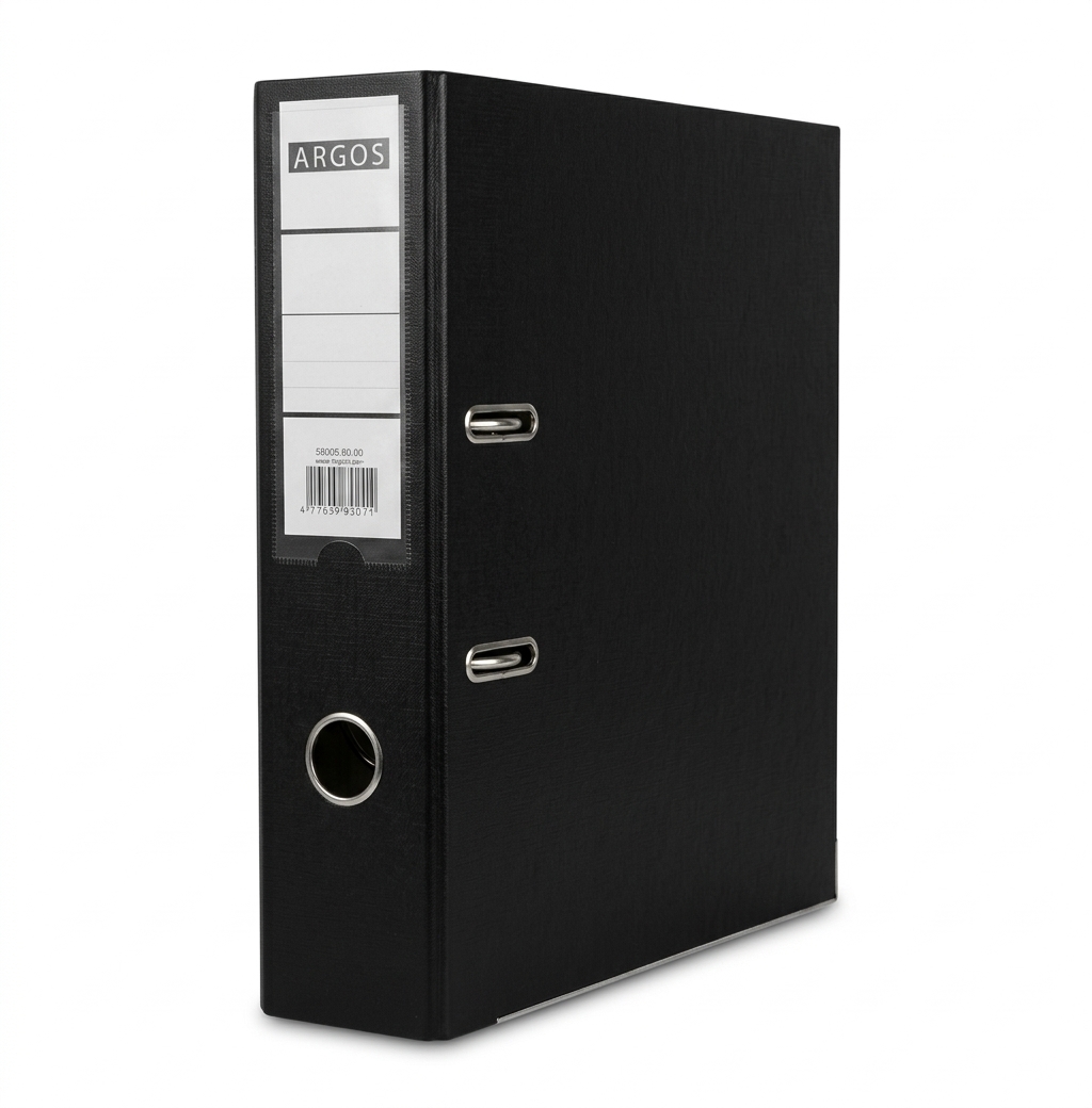 ARGOS PVC A4 8 cm Box File #ARG006