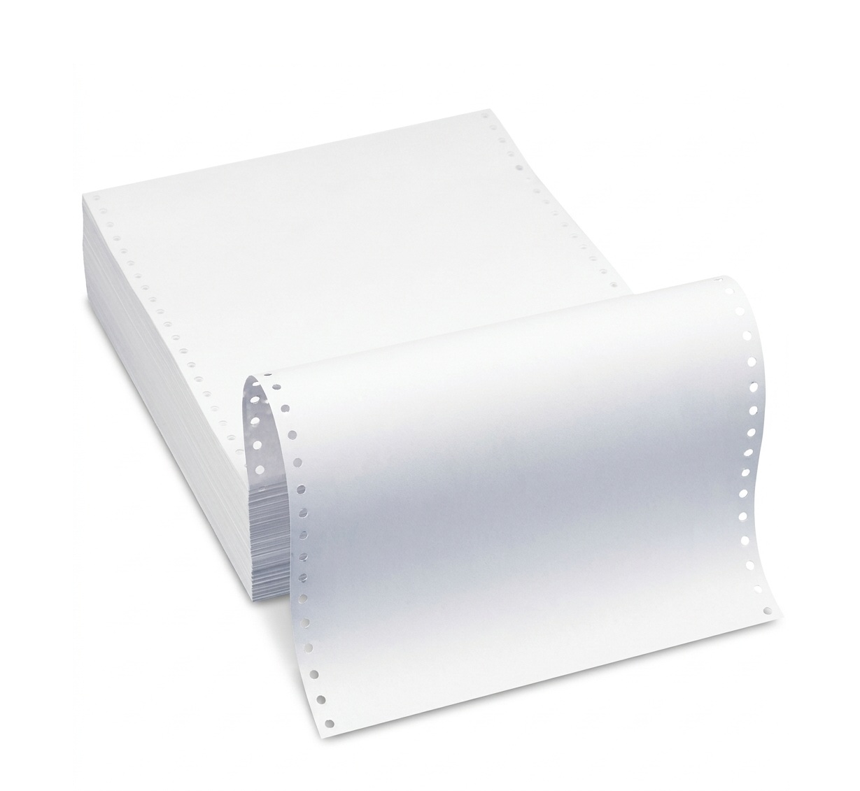 1 PLY Computer Continuous Paper - 28x21.5cm