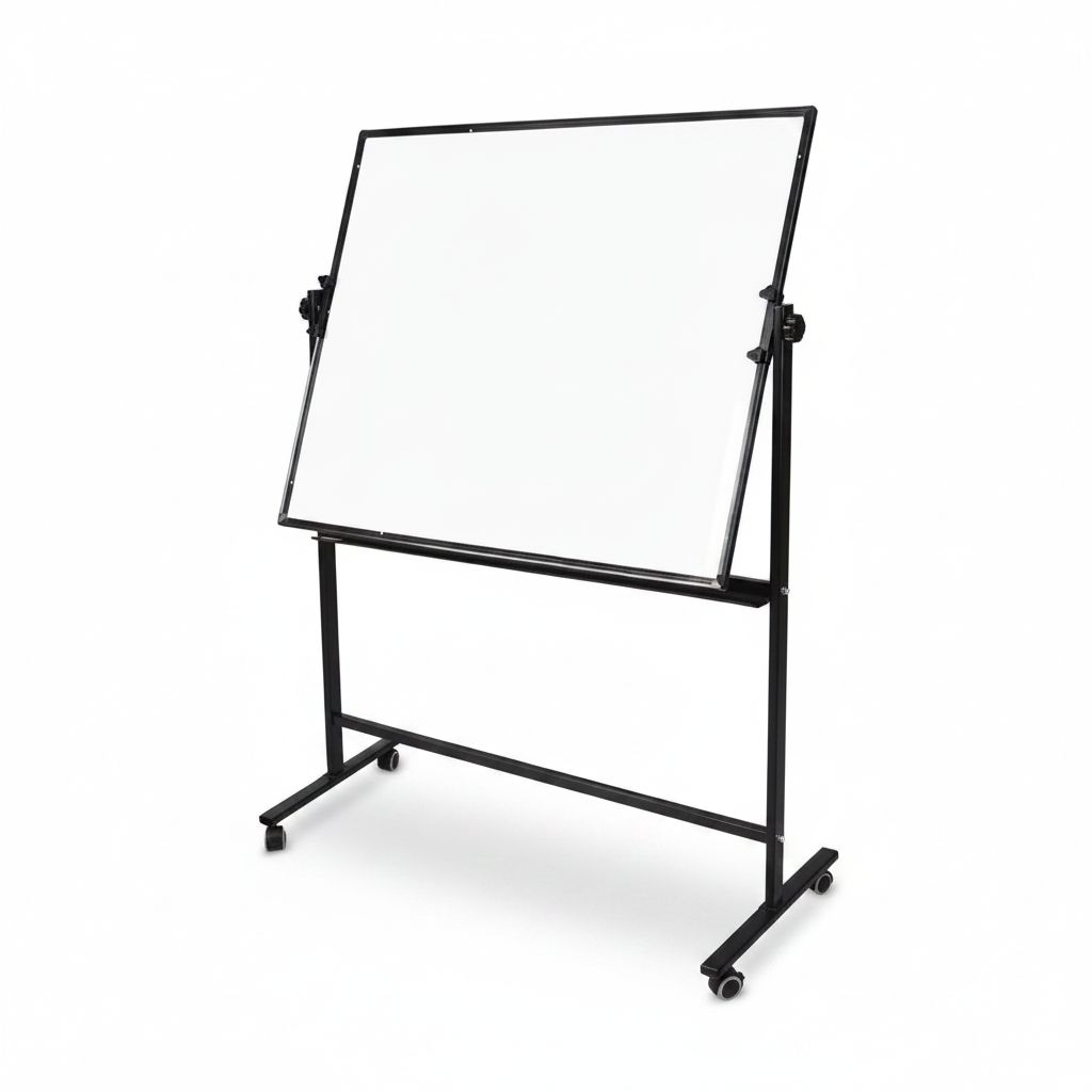 Double Sided Magnetic Whiteboard With Stand #AS09A