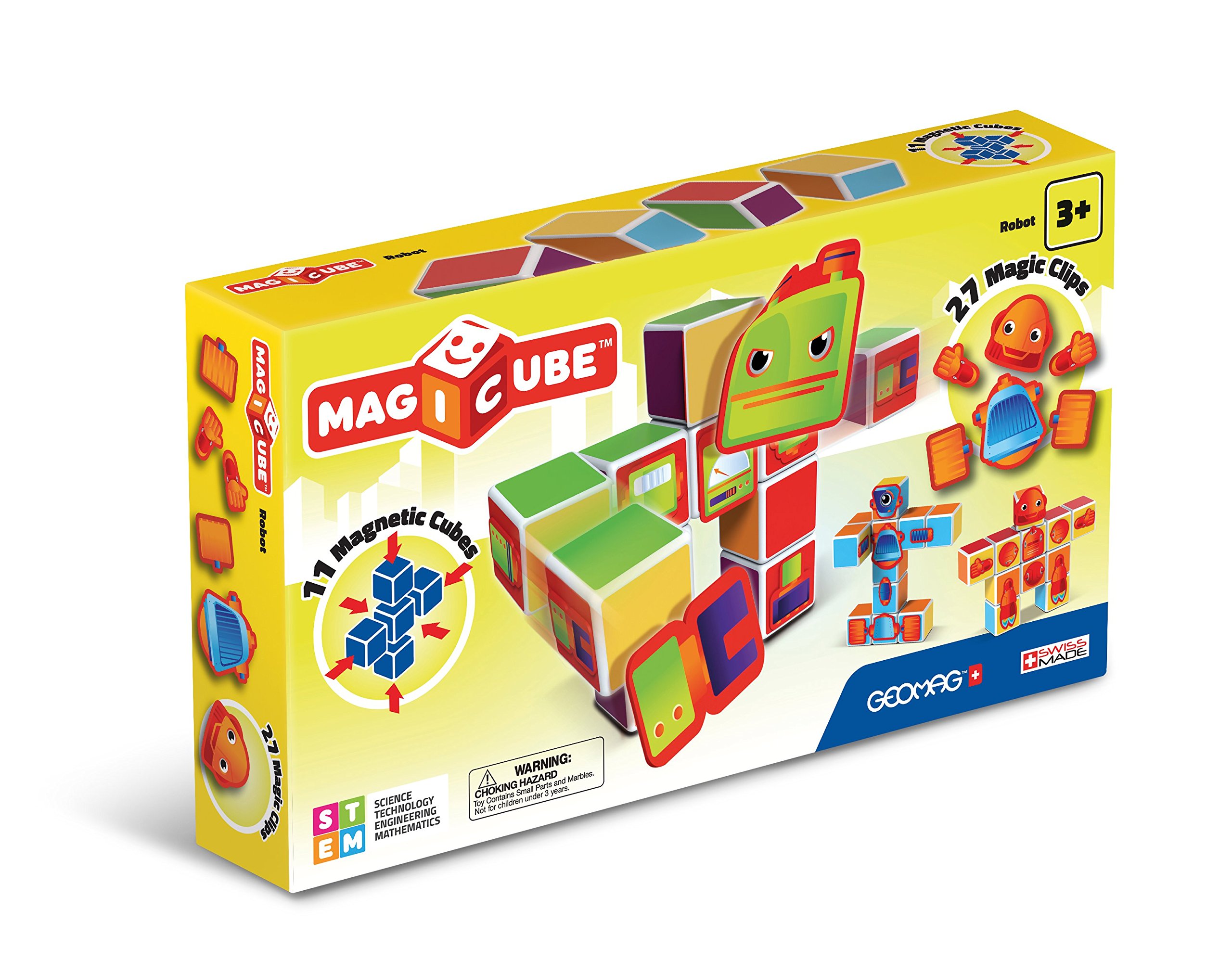 "Magicube Robot" Magnetic Building Blocks #Gm142