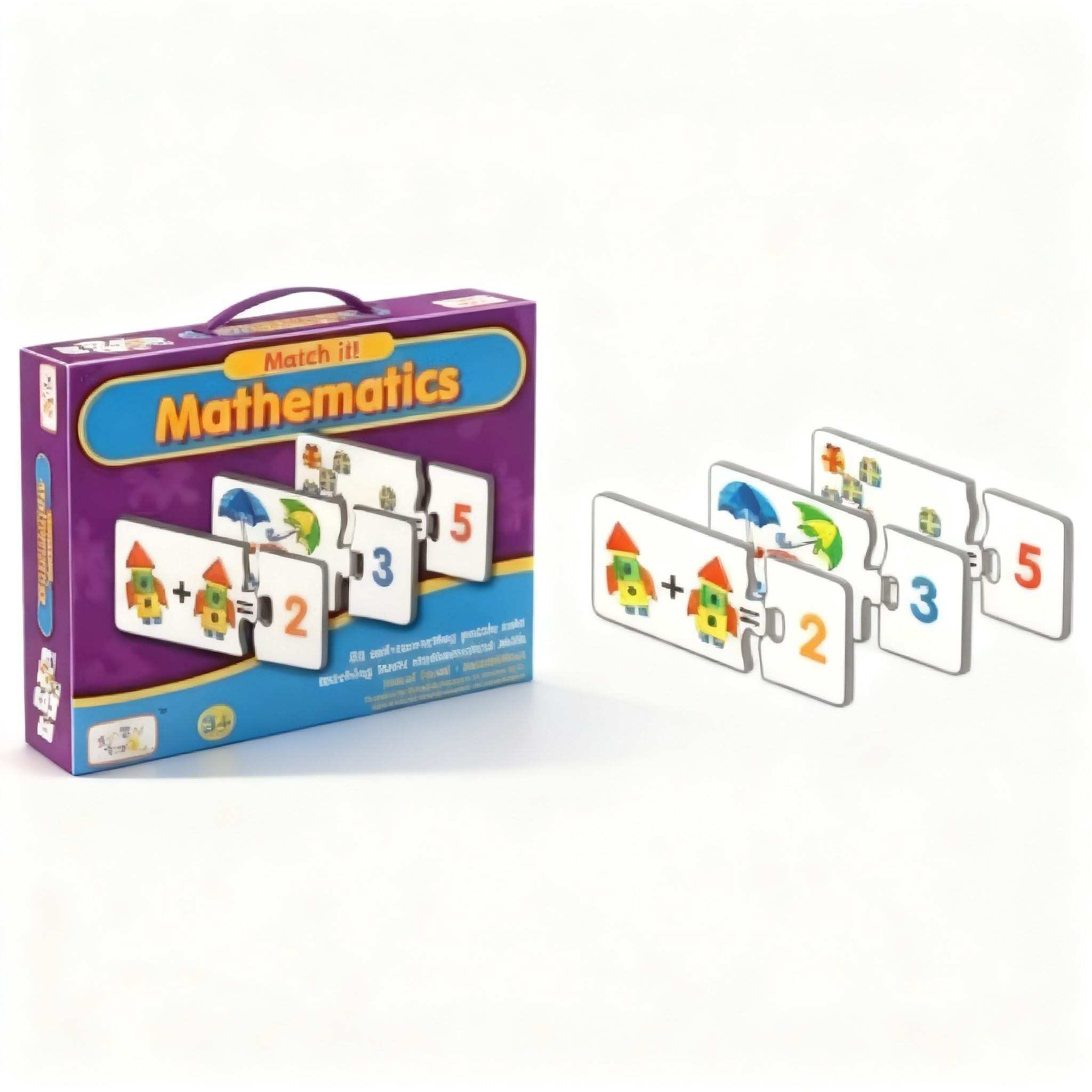 "Match It" Math Learning Puzzle #Mkt-1065/55193