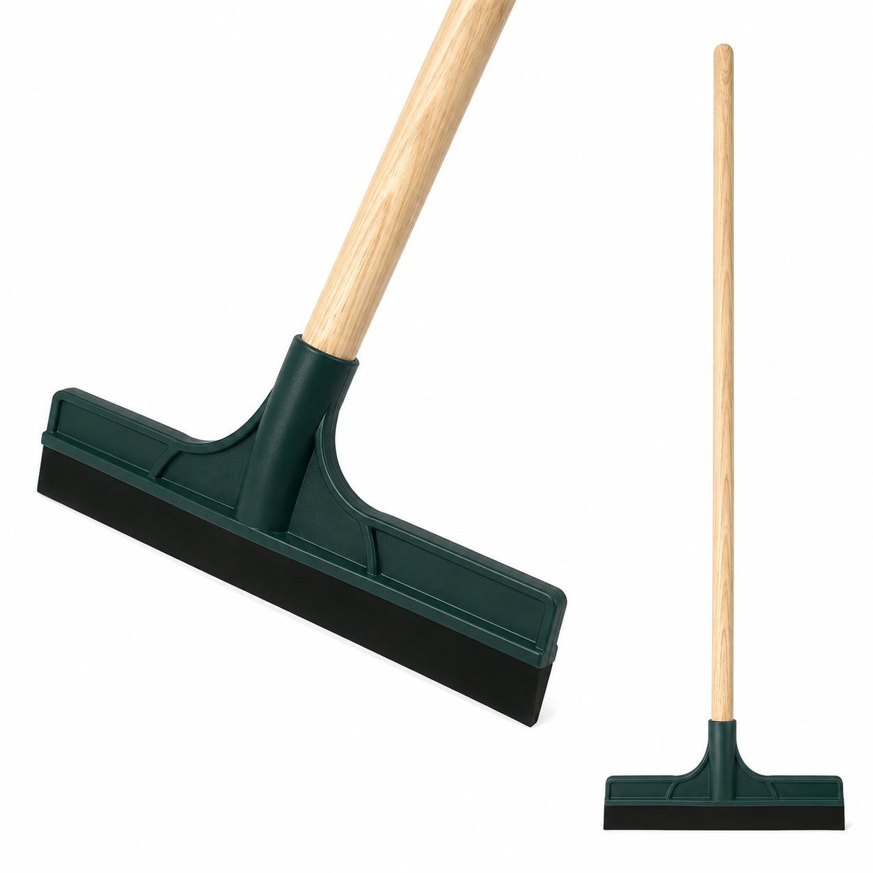 Plastic Squeegee with Wooden Handle